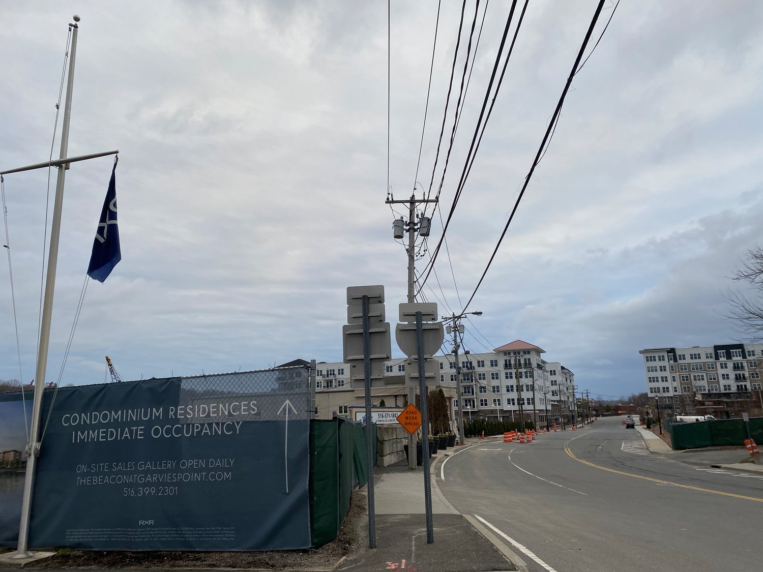 Garvies Point temporarily halts construction amid the coronavirus